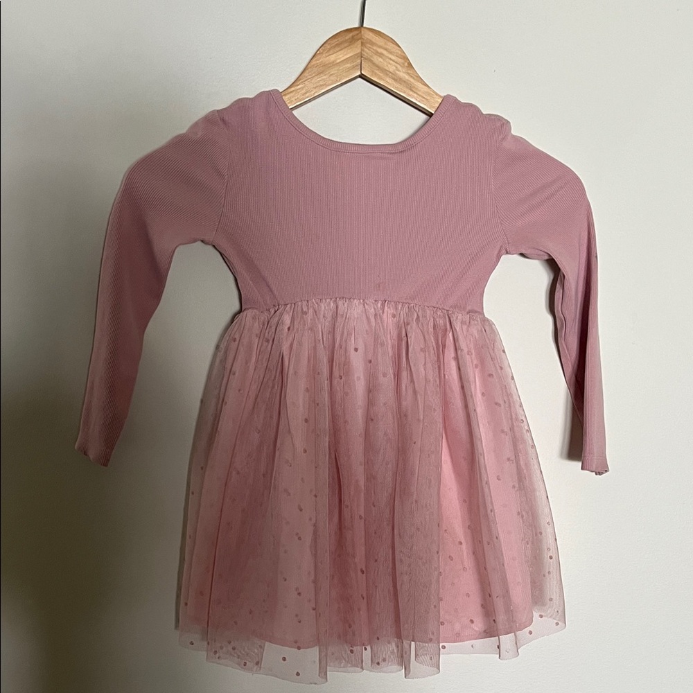 GAP Kids Ribbed Pink Top